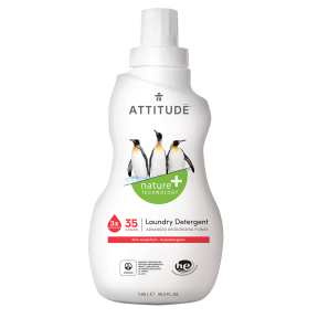 Clearance - ATTITUDE   LAUNDRY  DETERGENT  3X   PINLGRAPEFRUIT     1.05L