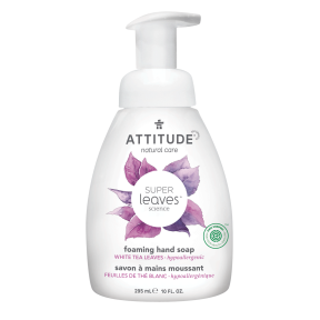 Clearance - Attitude - Foaming Hand Soap -White Tea Leaves 295ml