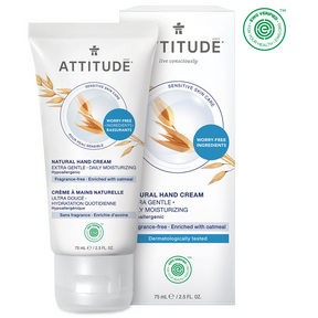 Attitude - Hand Cream - Fragrance Free 75ml