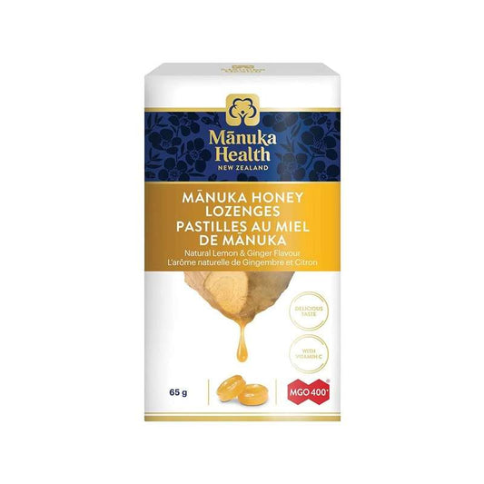 ManukaHealth_Manuka Honey Lemon & Ginger Lozenges MGO 400+_65 g