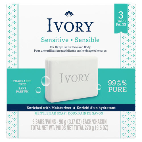 IVORY BAR SENSITIVE SKIN 3X90G