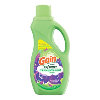 GAIN FABRIC SOFTENER MOONLIGHT BREEZE 1.31L pack of 6