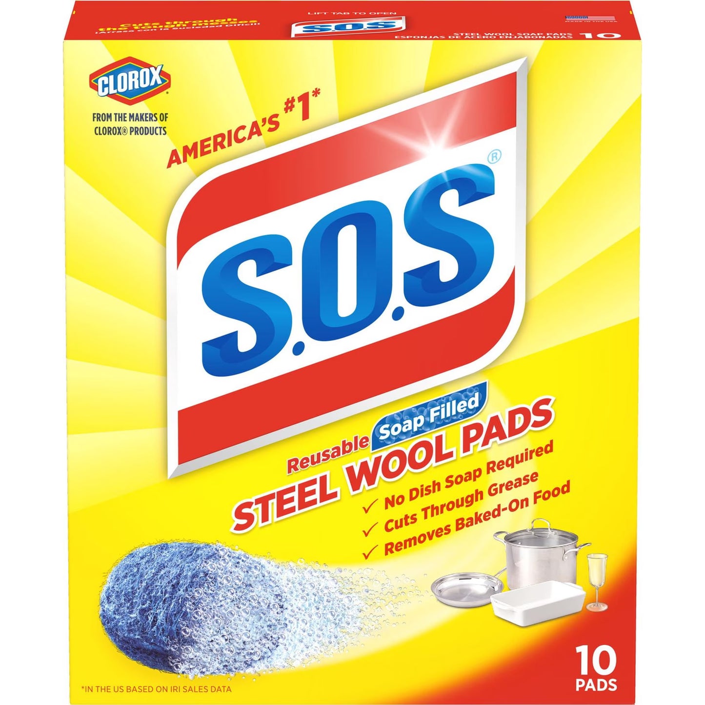 SOS PADS SOAP 10 PAD