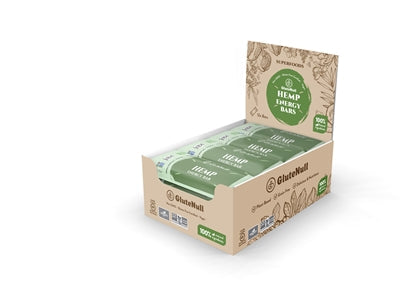 GLUTENULL   Hemp Energy Bar,12/pk