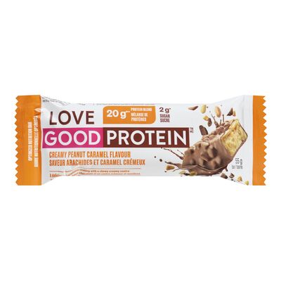 Love Good   Protein Bars   Peanut Caramel Protein Bar 55G