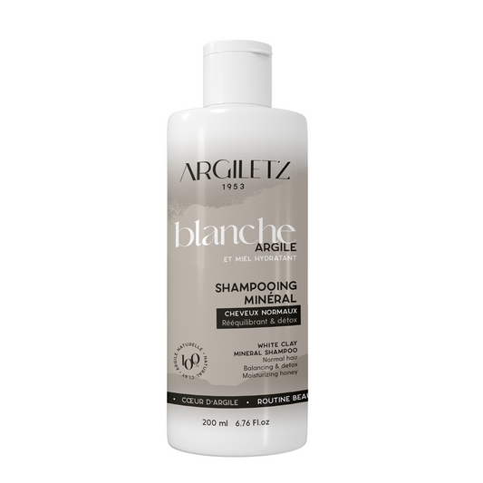 Argiletz - Shampoo for Normal Hair - WHITE Clay - 200 ml