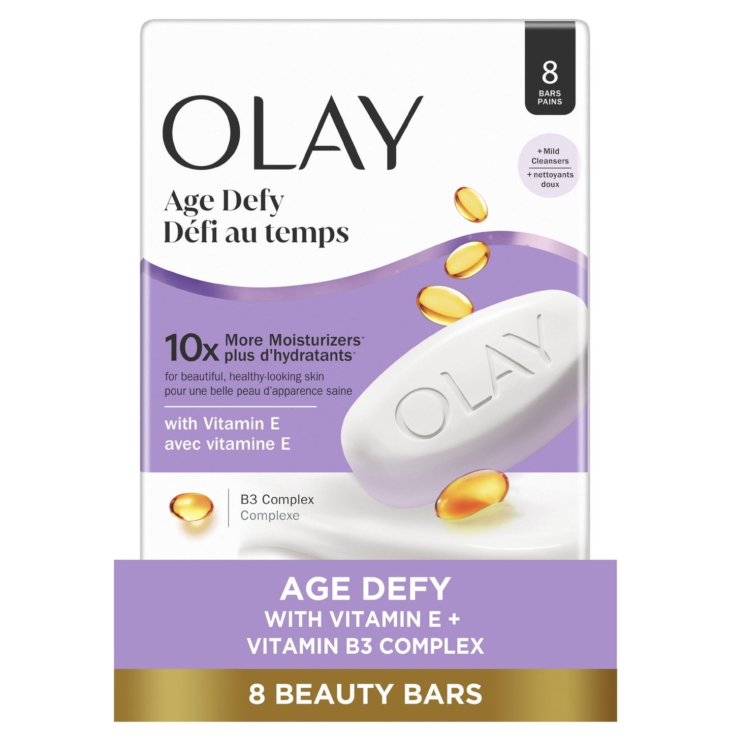 OLAY BAR ULTRA MOISTURE AGE DEFY 8X90G