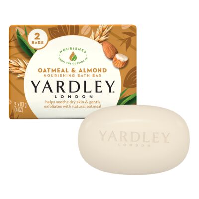 YARDLEY SOAP MULTIPK OAT&ALMOND 2X113G