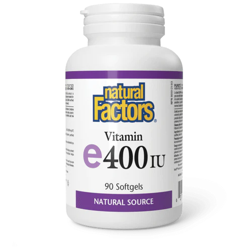 Natural Factors - Vitamin E 400 IU - 90 sgels