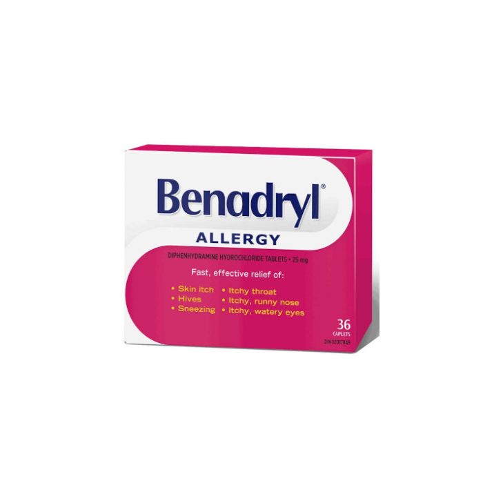 BENADRYL CPLT 25MG - 100 Caplets