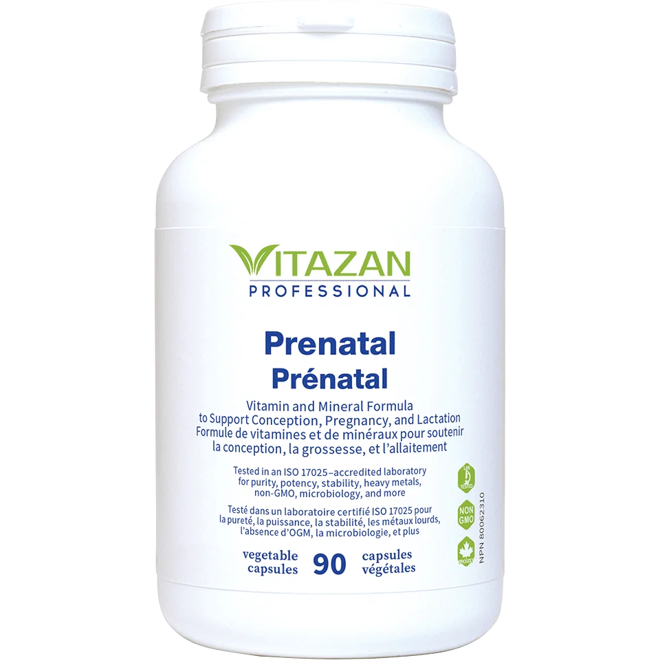 Vitazan    Prenatal  90 capsules