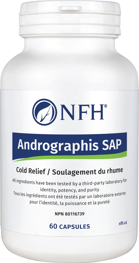 Nutritional Fundamentals for Health    Andrographis SAP (Cold Relief) 60 capsules