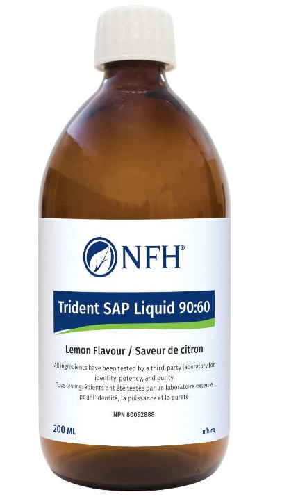 Nutritional Fundamentals for Health    Trident SAP Liquid 90:60 NEW (lemon flavour) 200 ml