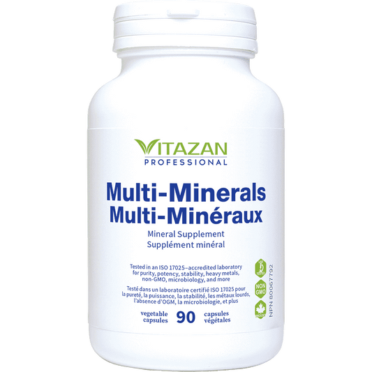 Vitazan    Multi-Minerals (Mineral Supplement) 90 capsules