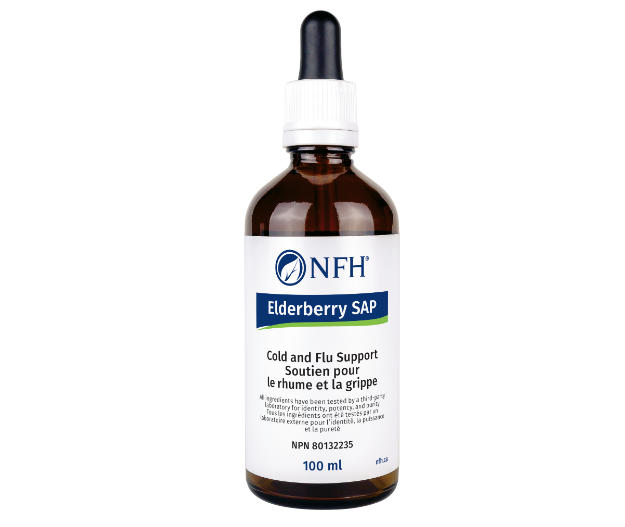 Nutritional Fundamentals for Health    Elderberry SAP NEW (cold and flu support) 100 ml