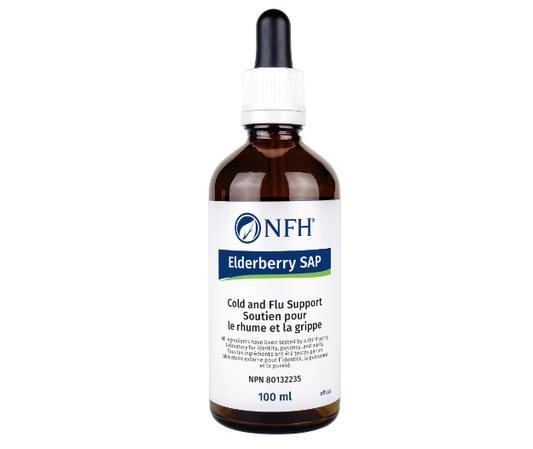 Nutritional Fundamentals for Health    Elderberry SAP NEW (cold and flu support) 100 ml