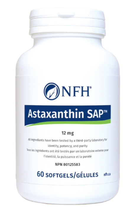 Nutritional Fundamentals for Health    Astaxanthin SAP NEW (12 mg/softgel) 60 softgels