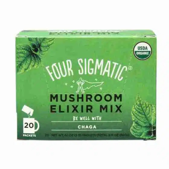 FOUR SIGMATIC   Mushroom Elixir Mix- PROTECT with Chaga   20 x 3 g sachets