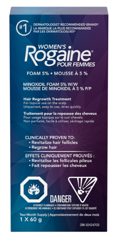 ROGAINE WOMEN'S 5% FOAM (F) 60G