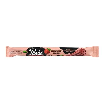 PANDA NATURAL LICORICE    Strawberry Licorice Bar 32g