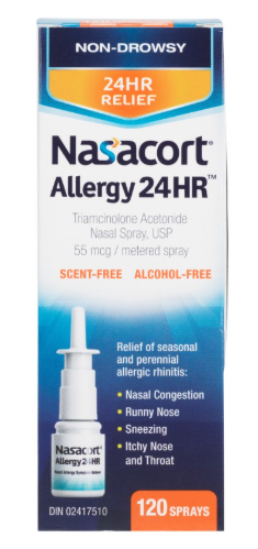 NASACORT    ALLERGY 24HR     120SPRAYS
