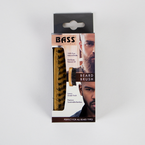 Bass Brushes   Beard Brush Pure Natural Bristle 1un