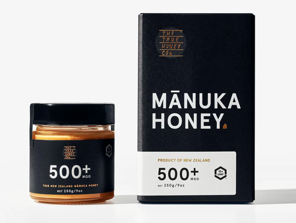 THE TRUE HONEY    Manuka Honey 500+ MGO, 250g