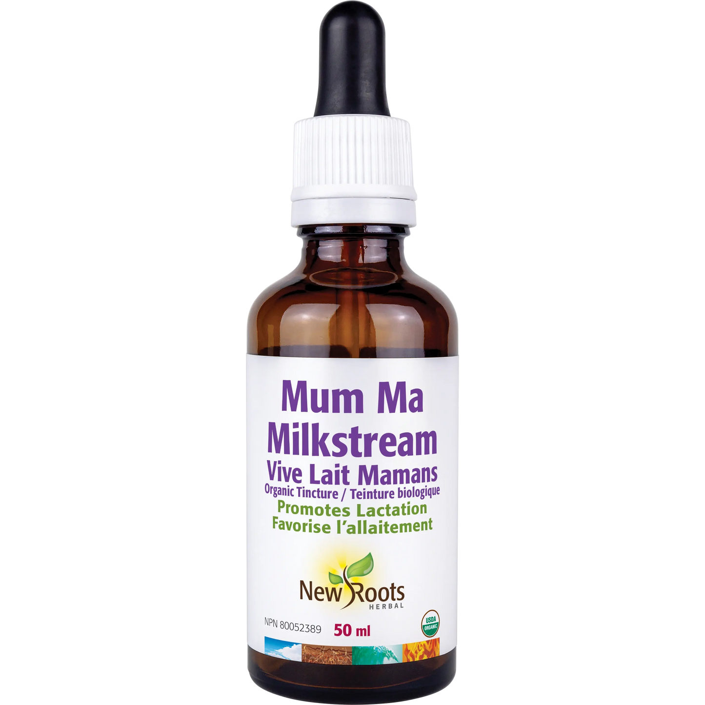 NEW ROOTS    Mum Ma Milkstream Organic Tincture    50 ml