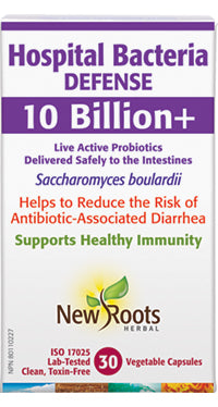 NEW ROOTS    Hospital Bacteria Defense    30 capsules