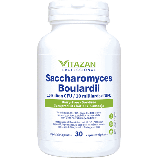 Vitazan    Saccharomyces Boulardii (10 Billion CFU) 30 capsules
