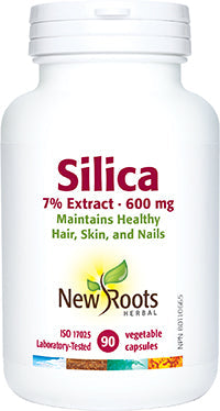 NEW ROOTS    Silica 7% Extract · 600 mg    90 capsules