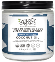 WILDLY ORGANIC   Coconut Oil Virgin Unrefined, 414ml