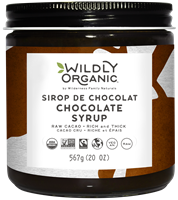 WILDLY ORGANIC   Chocolate Syrup Raw Org, 567ml
