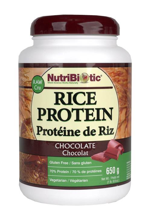 NUTRIBIOTIC   Rice Protein (choc.), 650g
