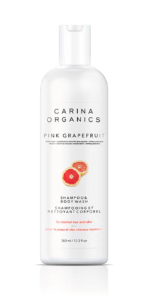 Carina Organics Pink Grapefruit Shampoo & Body Wash  360ml