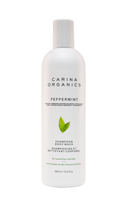 Carina Organics Peppermint Shampoo & Body Wash 360ml