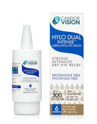 HYLO DUAL INTENSE LUBRICATING EYE DROPS 10ML