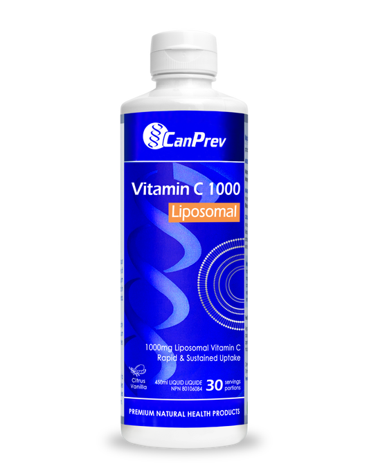 CanPrevLiposomal Vitamin C 1000 - Citrus Vanilla_450 mL