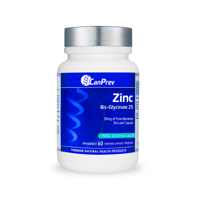 CanPrevZinc Bis·Glycinate 25_60 v-caps