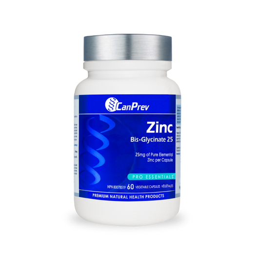 CanPrevZinc Bis·Glycinate 25_60 v-caps