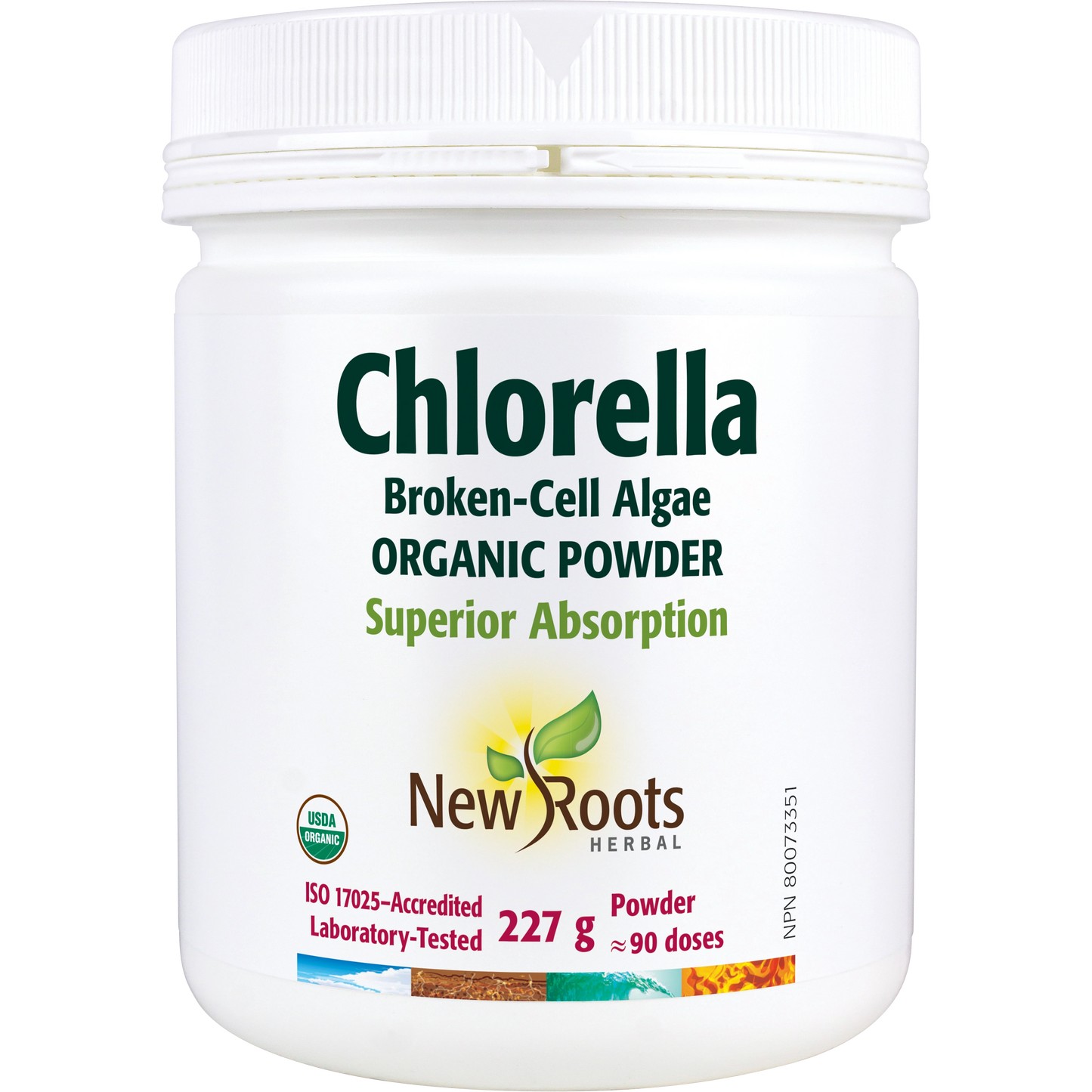 NEW ROOTS    Chlorella Organic    227 g