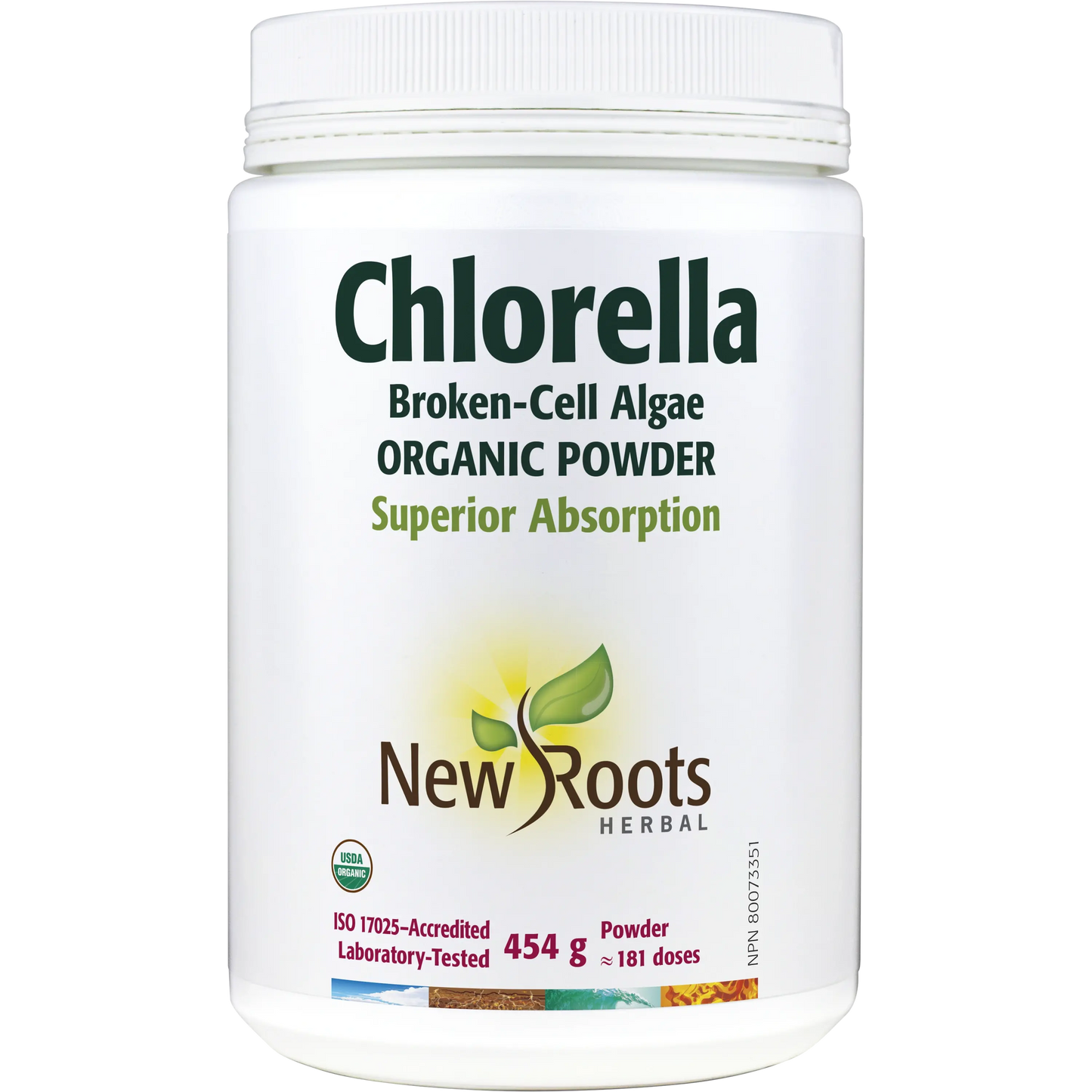 NEW ROOTS    Chlorella Organic    454 g