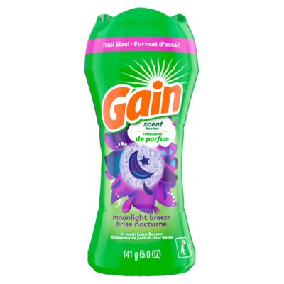 GAIN FIREWORK IN-WASH SCENT BOOSTER MOONLIGHT 141G pack of 4