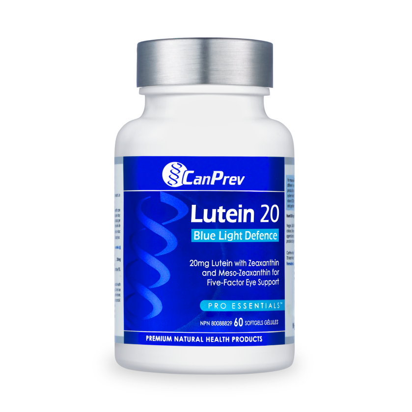 CanPrevLutein 20 - Blue Light Defence_60 Softgels