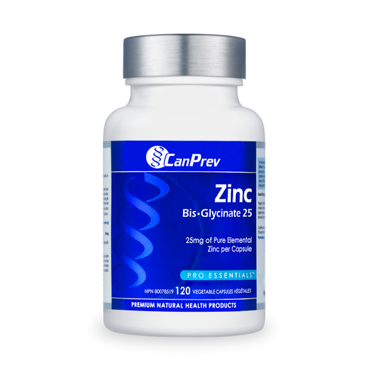 CanPrevZinc Bis·Glycinate 25_120 v-caps