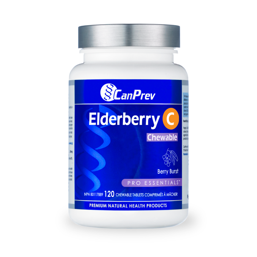 CanPrevElderberry C Chewable - Berry Burst_120 tablets
