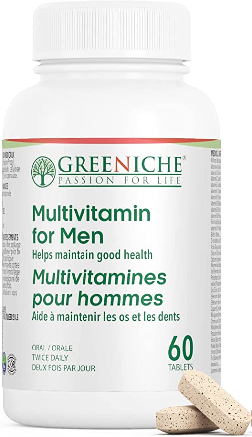 GREENICHE          MULTIVITAMIN FOR MEN        60TABS