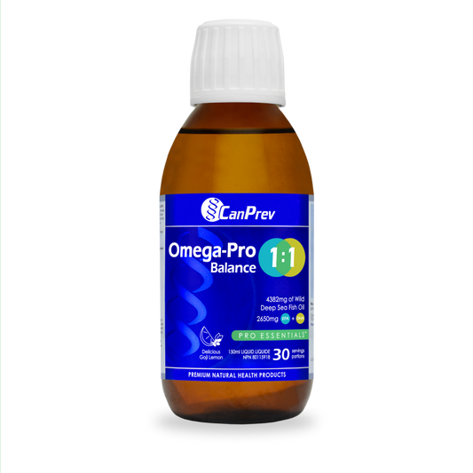 CanPrev   Omega-Pro Balance 1:1 - Delicious Goji Lemon   150 mL