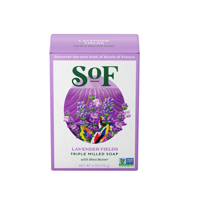 SOUTH OF FRANCE   Natural Soap Lavender,170g