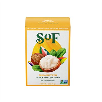 SOUTH OF FRANCE   Natural Soap Shea Butter,170g